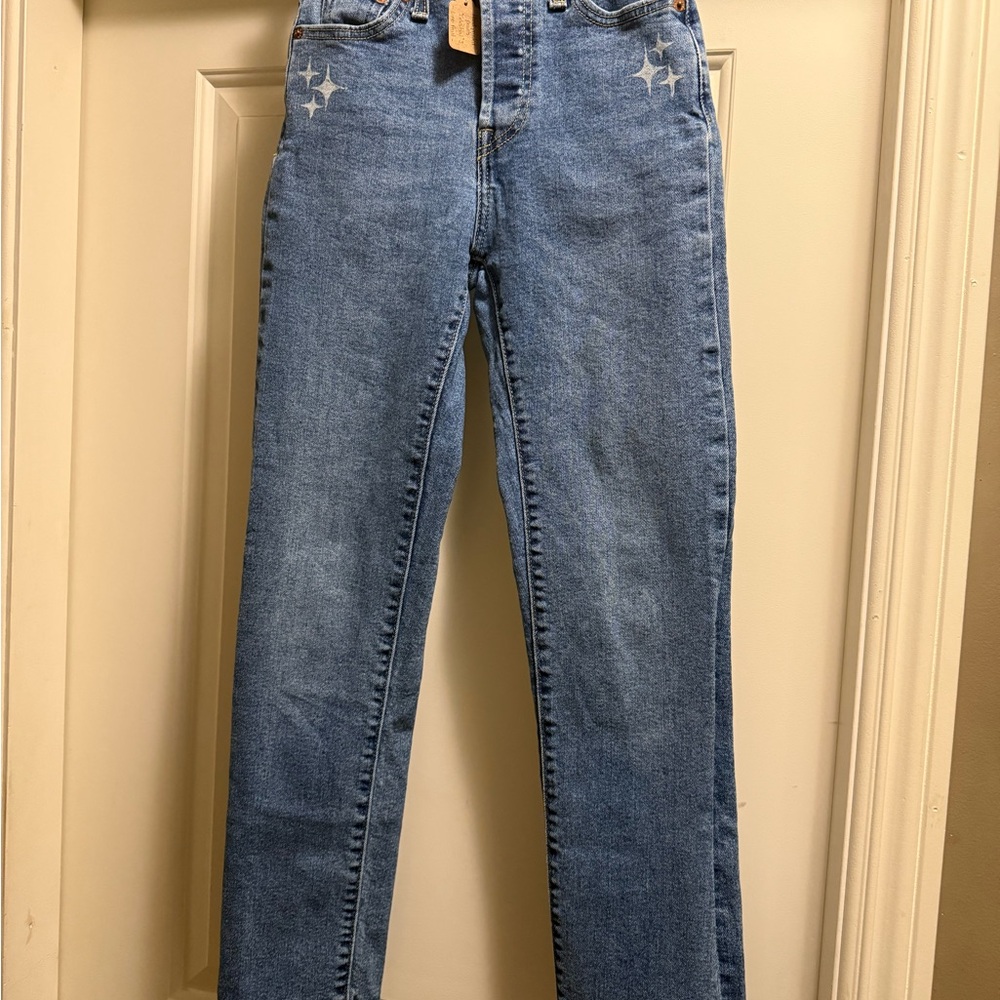 Levi's Blue Boot Cut Jeans Classic Style
